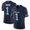 Odoa T.Titans #1 Cameron Ward Player Navy 2026 Rivalries Collection Limited Home Game Stitched Jerseys