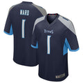 Odoa T.Titans #1 Cameron Ward Player Navy Game Stitched Jerseys