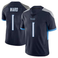 Odoa T.Titans #1 Cameron Ward Player Navy Limited Vapor Untouchable Home Game Stitched Jerseys