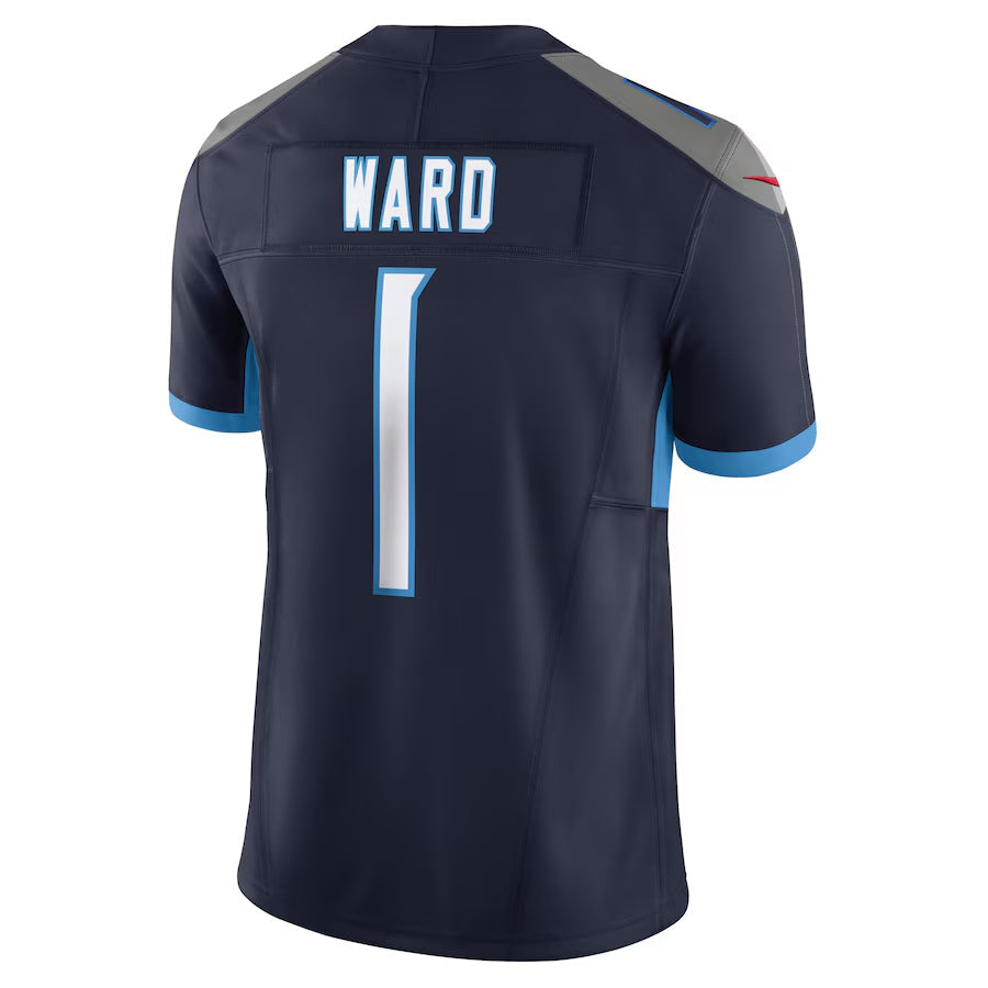 Odoa T.Titans #1 Cameron Ward Player Navy Vapor F.U.S.E. Limited Stitched Jerseys