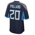 Odoa T.Titans #20 Tony Pollard Navy Game Player Jersey Stitched Jersey