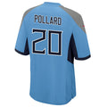 Odoa T.Titans #20 Tony Pollard Player Light Blue Home Game Stitched Jerseys