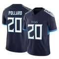 Odoa T.Titans #20 Tony Pollard Player Navy Limited Vapor F.U.S.E. Home Game Stitched Jerseys