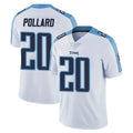 Odoa T.Titans #20 Tony Pollard Player White Limited Vapor Untouchable Home Game Stitched Jerseys
