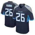 Odoa T.Titans #26 Marcus Harris Player Navy Home Game Stitched Jerseys