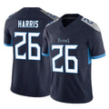 Odoa T.Titans #26 Marcus Harris Player Navy Limited Vapor F.U.S.E. Home Game Stitched Jerseys
