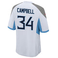 Odoa T.Titans #34 Earl Campbell Player White Home Game Football Jerseys