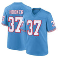 Odoa T.Titans #37 Amani Hooker Player Light Blue Oilers Throwback Home Game Stitched Jerseys