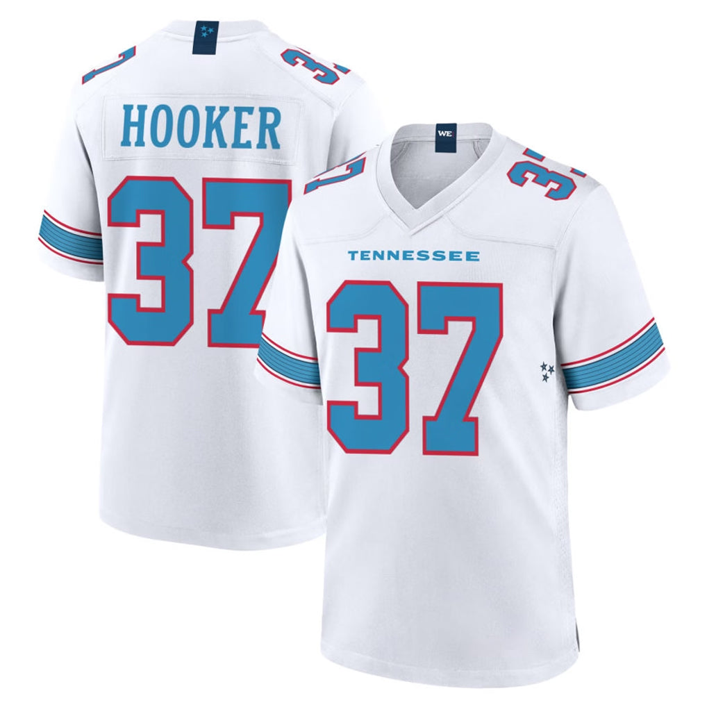 Odoa T.Titans #37 Amani Hooker Player White 2026 Game Home Stitched Jerseys