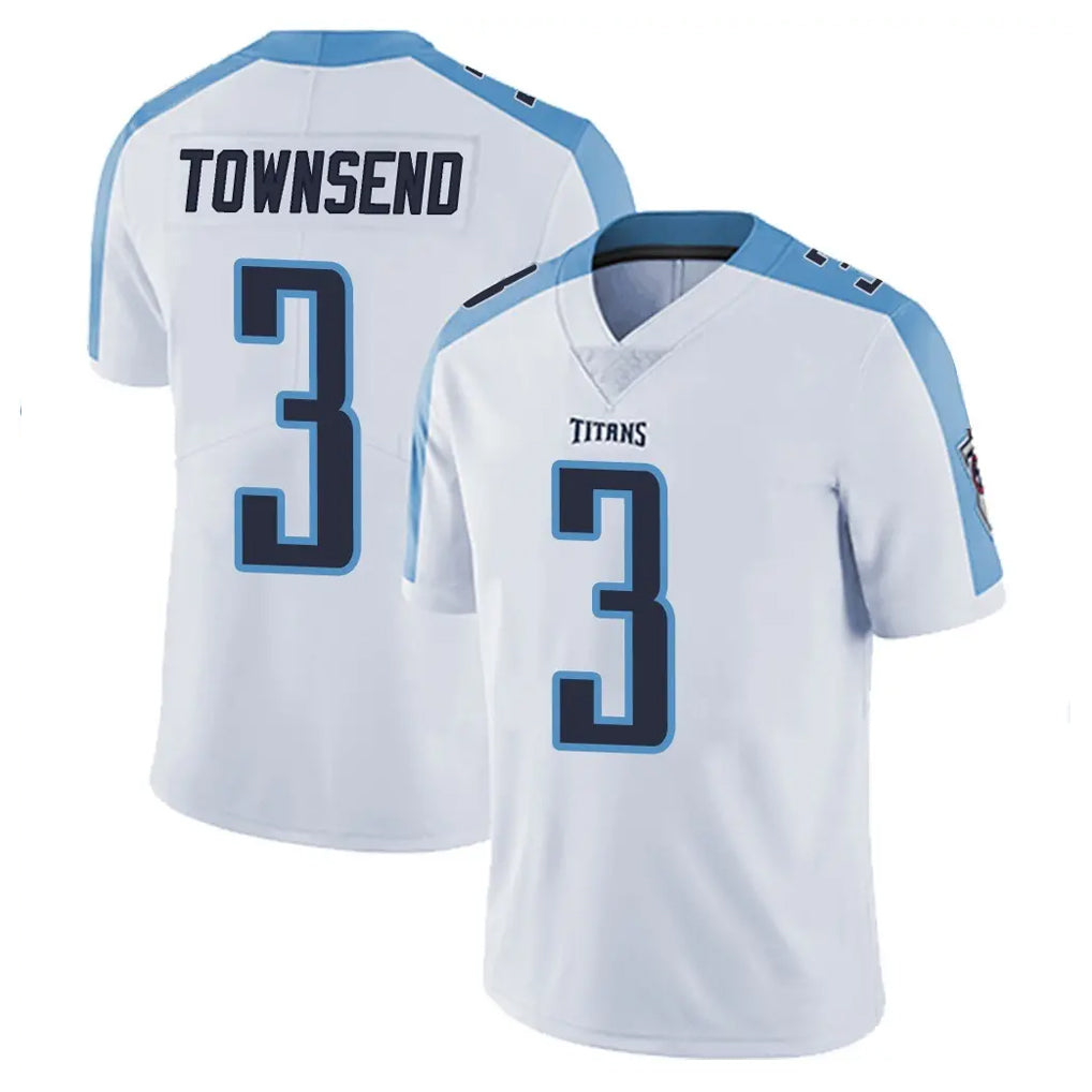 Odoa T.Titans #3 Tommy Townsend Player White Limited Vapor Untouchable Home Game Stitched Jerseys