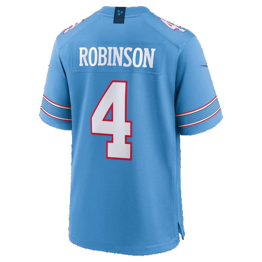 Odoa T.Titans #4 Wan'Dale Robinson Light Blue Team Game Stitched Jerseys