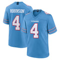 Odoa T.Titans #4 Wan'Dale Robinson Player Light Blue 2026 Game Home Stitched Jerseys