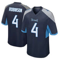 Odoa T.Titans #4 Wan'Dale Robinson Player Navy Home Game Stitched Jerseys