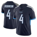 Odoa T.Titans #4 Wan'Dale Robinson Player Navy Limited Vapor Untouchable Home Game Stitched Jerseys