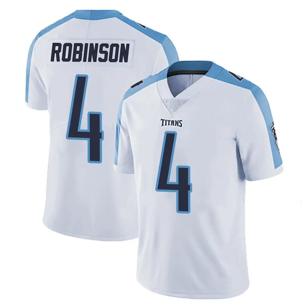 Odoa T.Titans #4 Wan'Dale Robinson Player White Limited Vapor Untouchable Home Game Stitched Jerseys