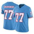 Odoa T.Titans #77 Peter Skoronski Player Light Blue Limited Vapor F.U.S.E. Home Game Stitched Jerseys