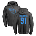 Odoa T.Titans #91 John Franklin-Myers Player Ash One Color Pullover Hoodies Home Game Stitched Jerseys