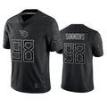 Odoa T.Titans #98 Jeffery Simmons Player Black RFLCTV Limited Stitched Jerseys