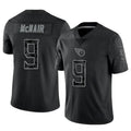 Odoa T.Titans #9 Steve McNair Player Black RFLCTV Limited Stitched Jerseys