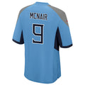 Odoa T.Titans #9 Steve McNair Player Light Blue Home Game Stitched Jerseys