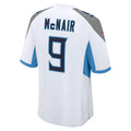 Odoa T.Titans #9 Steve McNair Player White Home Game Stitched Jerseys