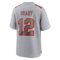 Odoa TB.Buccaneers #12 Tom Brady Player Gray Fashion Game Stitched Jerseys