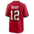 Odoa TB.Buccaneers #12 Tom Brady Player Red Home Game Stitched Jerseys