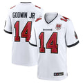 Odoa TB.Buccaneers #14 Chris Godwin Jr. Player White 50th Anniversary Game Stitched Jerseys