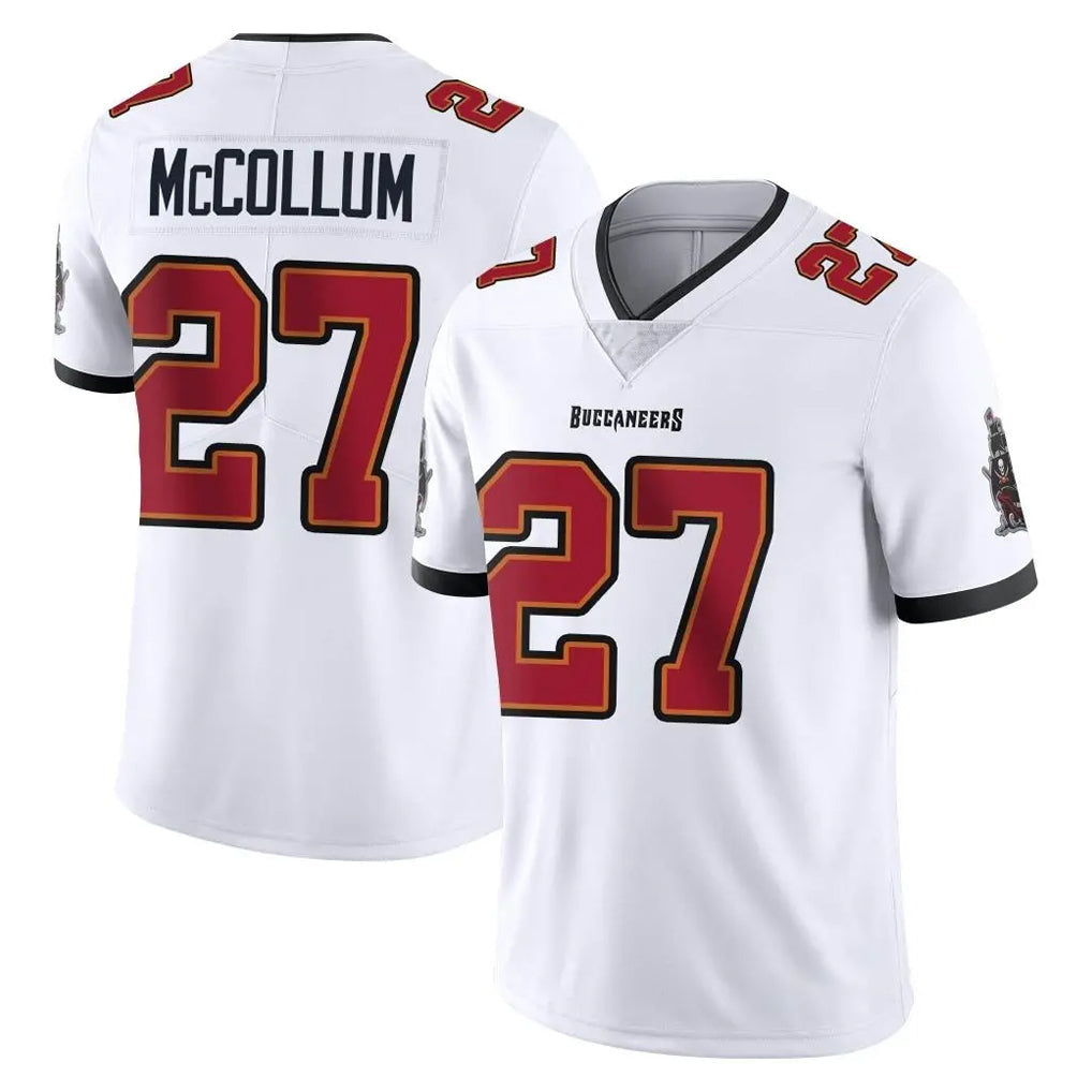 Odoa TB.Buccaneers #27 Zyon McCollum Player White Limited Vapor Untouchable Home Game Stitched Jerseys