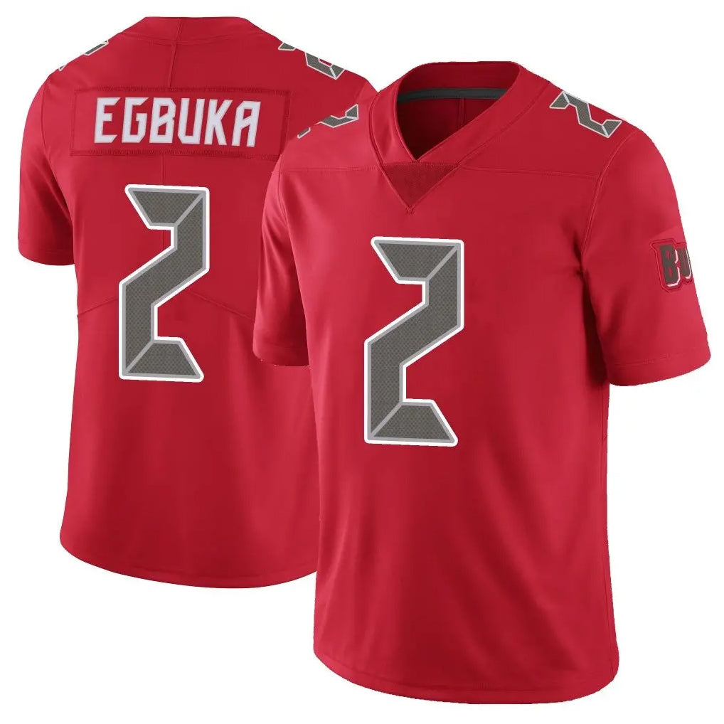 Odoa TB.Buccaneers #2 Emeka Egbuka Player Red Vapor Limited Stitched Jerseys