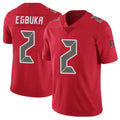 Odoa TB.Buccaneers #2 Emeka Egbuka Player Red Vapor Limited Stitched Jerseys