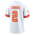 Odoa TB.Buccaneers #2 Emeka Egbuka Player White 50th Season Game Stitched Jerseys