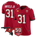 Odoa TB.Buccaneers #31 Antoine Winfield Jr. Player Red Limited 2026 Season Vapor F.U.S.E. Home Game Stitched Jerseys