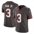 Odoa TB.Buccaneers #3 Rueben Bain Jr. Player Pewter Limited Alternate Vapor Home Game Stitched Jerseys