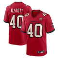 Odoa TB.Buccaneers #40 Mike Alstott Player Red 50th Anniversary GameStitched Jerseys