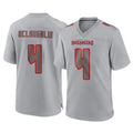 Odoa TB.Buccaneers #4 Chase McLaughlin Player Gray Atmosphere Fashion Home Game Stitched Jerseys