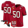 Odoa TB.Buccaneers #50 Vita Vea Player Red Limited 2026 Season Vapor F.U.S.E. Home Game Stitched Jerseys