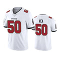 Odoa TB.Buccaneers #50 Vita Vea Player White Limited Vapor Untouchable Home Game Stitched Jerseys