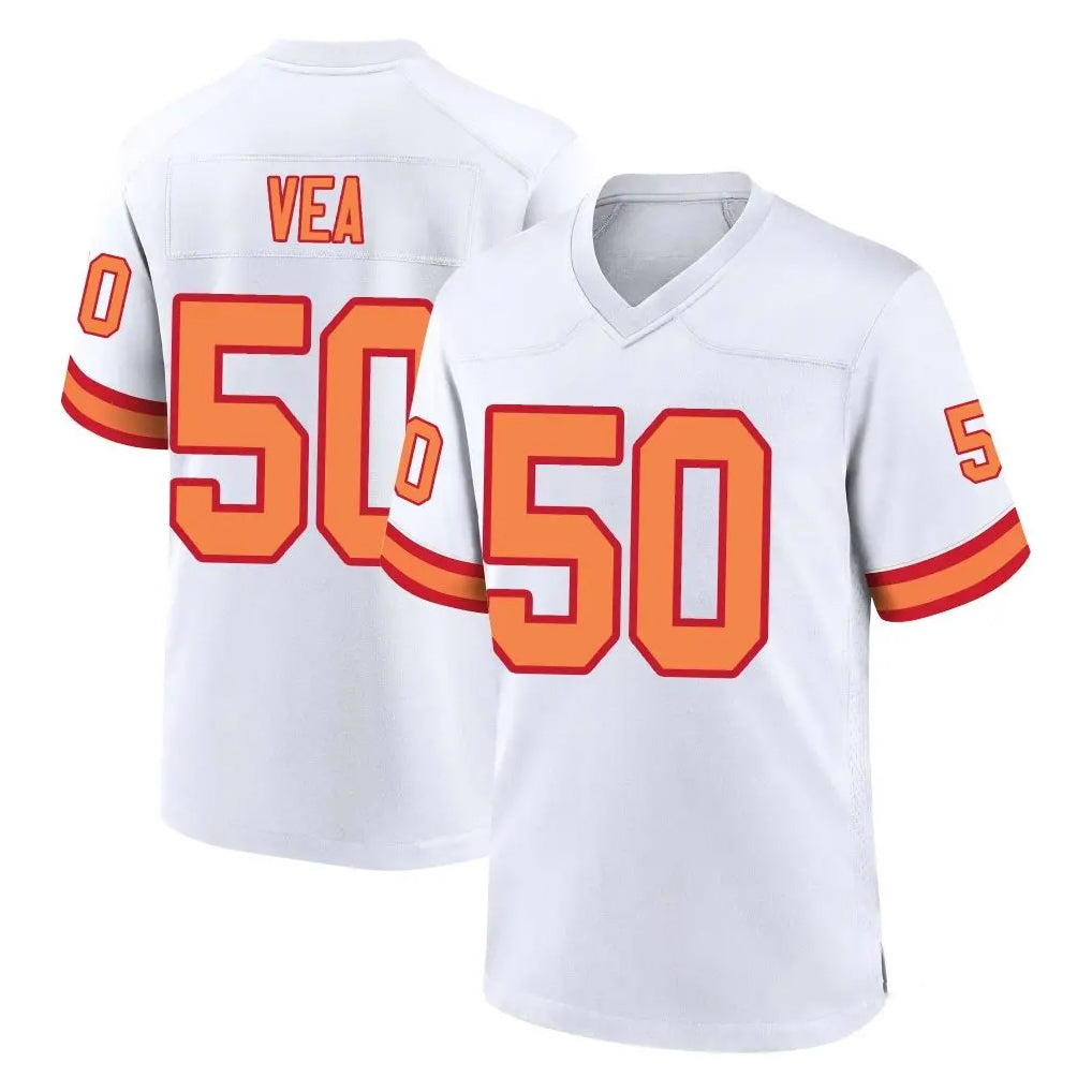 Odoa TB.Buccaneers #50 Vita Vea Player White '76 Home Game Stitched Jerseys