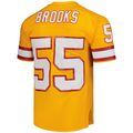 Odoa TB.Buccaneers #55 Derrick Brooks Mitchell & Ness Orange Legacy Replica Stitched Puhic Jersey