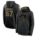 Odoa TB.Buccaneers #67 Luke Goedeke Player Black Salute to Service Sideline Performance Pullover Hoodies Home Game Stitched Jerseys