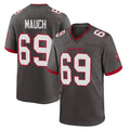 Odoa TB.Buccaneers #69 Cody Mauch Player Pewter Alternate Home Game Stitched Jerseys