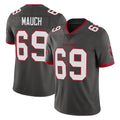 Odoa TB.Buccaneers #69 Cody Mauch Player Pewter Limited Alternate Vapor Home Game Stitched Jerseys