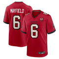 Odoa TB.Buccaneers #6 Baker Mayfield Player Red 50th Anniversary Game Stitched Jerseys