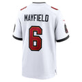 Odoa TB.Buccaneers #6 Baker Mayfield Player White Game Stitched Jerseys