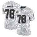 Odoa TB.Buccaneers #78 Tristan Wirfs Player Arctic Camo Limited Salute To Service Home Game Stitched Jerseys