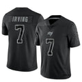 Odoa TB.Buccaneers #7 Bucky Irving Player Limited Black Reflective Stitched Jerseys
