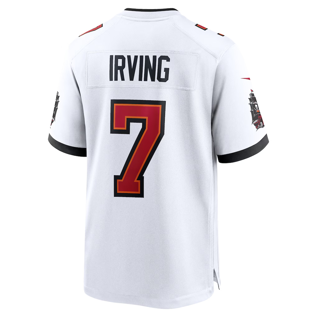 Odoa TB.Buccaneers #7 Bucky Irving White Game Stitched Jerseys