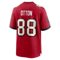 Odoa TB.Buccaneers #88 Cade Otton Red Game Player Stitched Jerseys
