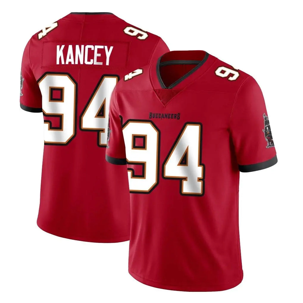 Odoa TB.Buccaneers #94 Calijah Kancey Player Red Limited Vapor F.U.S.E. Home Game Stitched Jerseys
